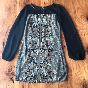 Maurices long sleeved mini dress. Size XS